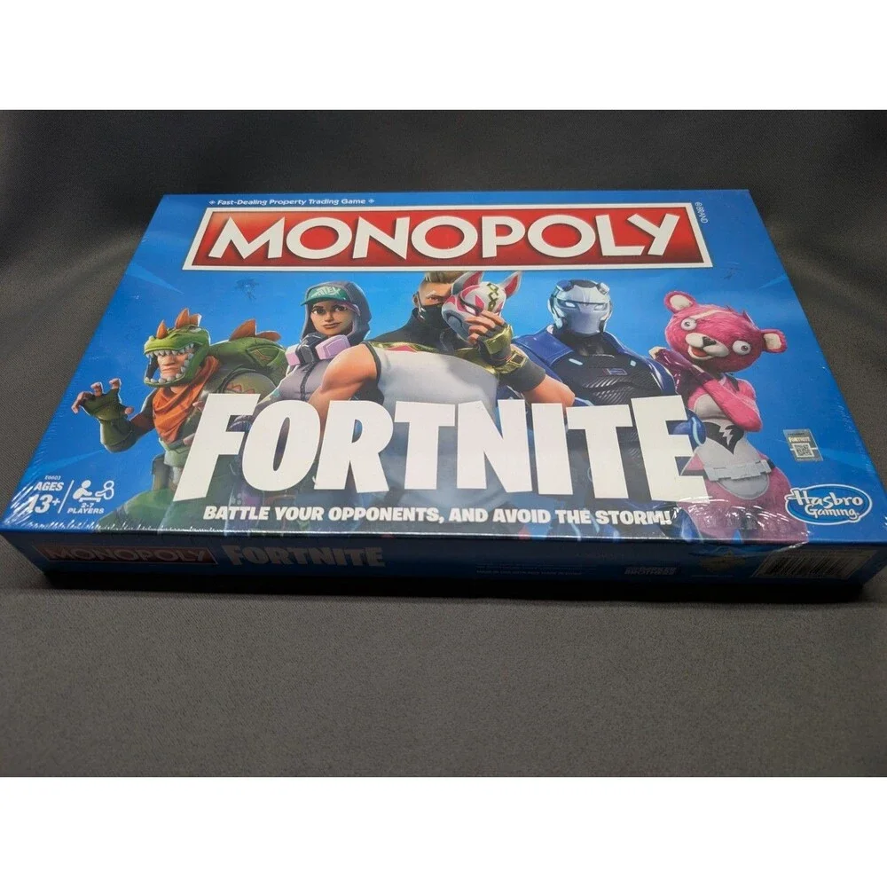 Fortnite Monopoly NEW SEALED Hasbro Gaming Property Trading Board Game